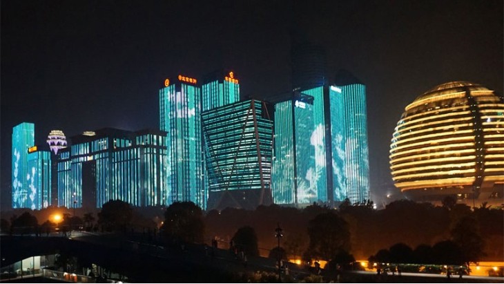 杭州G20照明亮化工程鋁線槽定制案例